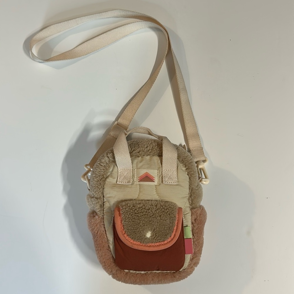 ZARA Kids Quilted Plush Mini Bag NWOT